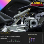 SPARTS TC4 Titanium Bolt Kit for Ducati Panigale V4SP Motorcycle