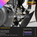 SPARTS Stan KTM DUKE 390 Dedicated · TC4 Titanium Full Motorcycle Bolt Kit