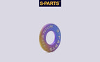 S-PARTS M3 / M4 / M5 / M6 TC4 Titanium Flat Washers for E-Bikes, Motorcycles & Bicycles