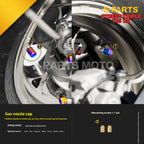 SPARTS Titanium Screw Set for Triumph Street Triple RS –CNC Titanium Upgrade Kit