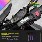 SPARTS TC4 Titanium Bolt Kit for Kawasaki Z900 2021 | Motorcycle Titanium Bolt Upgrade