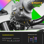SPARTS Titanium Screw Set for Kawasaki ZX-10R 2023 –  CNC Titanium Upgrade Kit