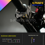 SPARTS Titanium Bolt Kit for 2021 Yamaha XMAX 300 Motorcycle Upgrade