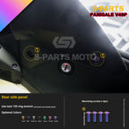 SPARTS TC4 Titanium Bolt Kit for Ducati Panigale V4SP Motorcycle