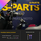 SPARTS Titanium Bolt Kit for 2021 Yamaha XMAX 300 Motorcycle Upgrade