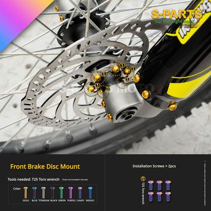 S-PARTS TC4 Titanium Full Bolt Kit for Sur-Ron Light Bee X (2025 Model)