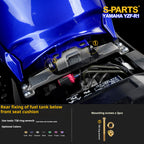 SPARTS TC4 Titanium Bolt Kit for Yamaha YZF-R1 | Motorcycle Titanium Bolt Upgrade