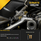 SPARTS Titanium Bolt Kit for Ducati Streetfighter V4S