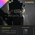 SPARTS Titanium Bolt Kit for 2021 Yamaha XMAX 300 Motorcycle Upgrade