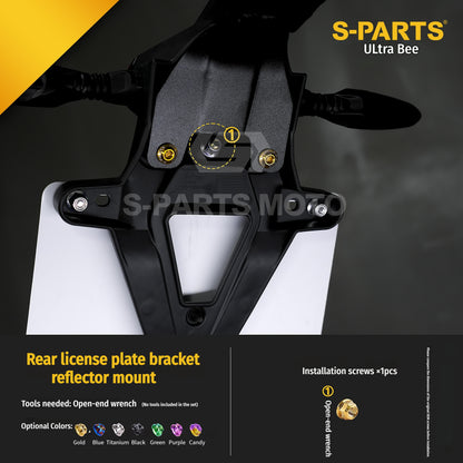 SPARTS Titanium Bolt Kit for Ultra Bee | Full Motorcycle Upgrade Set