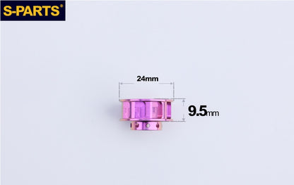 SPARTS Titanium Caliper Washers – Single & Double-Sided Bushings D20/D24 Motorcycle Upgrade