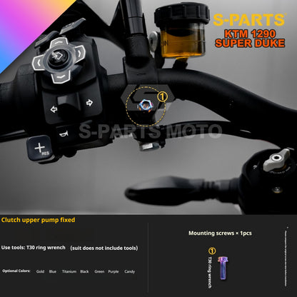 SPARTS Titanium Alloy Fasteners Compatible with KTM Super Duke 1290