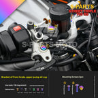 SPARTS Titanium Screw Set for Triumph Street Triple RS –CNC Titanium Upgrade Kit