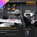 SPARTS TC4 Titanium Bolt Kit Compatible with KTM DUKE 790 – Full Motorcycle Fastener Upgrade