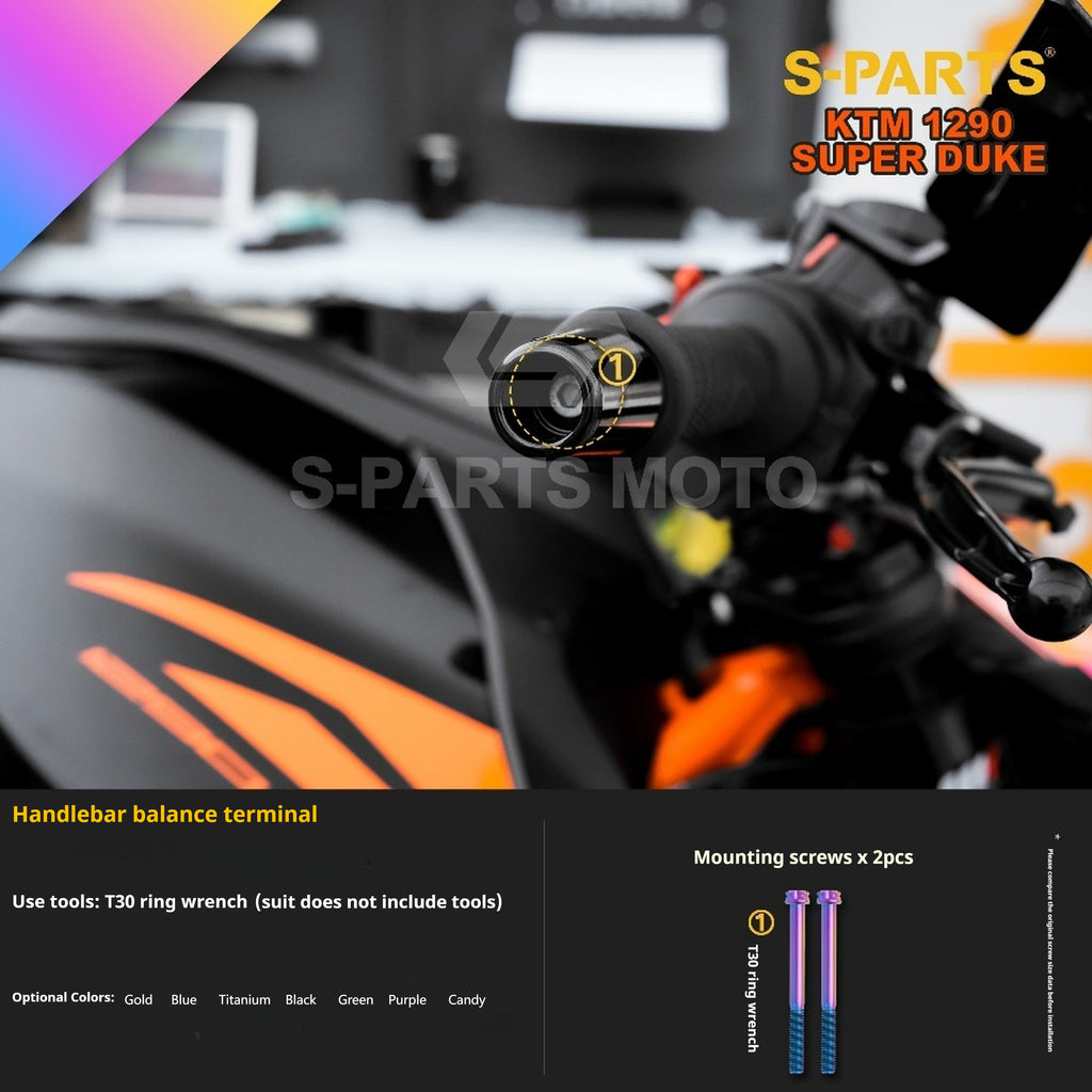 SPARTS KTM Super Duke 1290 · Full TC4 Titanium Bolt Kit｜Motorcycle Upgrade Set