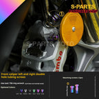 SPARTS TC4 Titanium Bolt Kit for Ducati Panigale V4SP Motorcycle