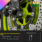 SPARTS TC4 Titanium Bolt Kit for Kawasaki Z900 2021 | Motorcycle Titanium Bolt Upgrade