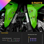 SPARTS TC4 Titanium Bolt Kit for Kawasaki ZX-4RR | Motorcycle Titanium Bolt Upgrade