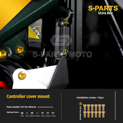 SPARTS Titanium Bolt Kit for Ultra Bee | Full Motorcycle Upgrade Set