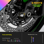 SPARTS TC4 Titanium Bolt Kit for Kawasaki ZX-4RR | Motorcycle Titanium Bolt Upgrade