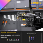 SPARTS Titanium Bolt Set for 2023 XMAX300 | Yamaha Motorcycle Titanium Bolt Upgrade