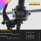 SPARTS TC4 Titanium Bolt Kit Compatible with KTM DUKE 790 – Full Motorcycle Fastener Upgrade