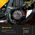 SPARTS Titanium Bolt Kit for Ultra Bee | Full Motorcycle Upgrade Set