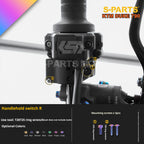 SPARTS TC4 Titanium Bolt Kit Compatible with KTM DUKE 790 – Full Motorcycle Fastener Upgrade