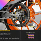 SPARTS Stan KTM DUKE 390 Dedicated · TC4 Titanium Full Motorcycle Bolt Kit