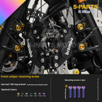 SPARTS BMW RnineT Titanium Alloy Motorcycle Bolt Upgrade Kit