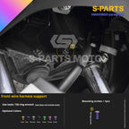 SPARTS Titanium Bolt Set for 2023 XMAX300 | Yamaha Motorcycle Titanium Bolt Upgrade
