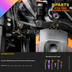 SPARTS KTM Super Duke 1290 · Full TC4 Titanium Bolt Kit｜Motorcycle Upgrade Set