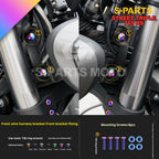 SPARTS Titanium Screw Set for Triumph Street Triple RS –CNC Titanium Upgrade Kit