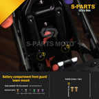 SPARTS Titanium Bolt Kit for Ultra Bee | Full Motorcycle Upgrade Set