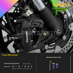 SPARTS TC4 Titanium Bolt Kit for Kawasaki ZX-4RR | Motorcycle Titanium Bolt Upgrade