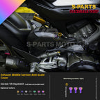 SPARTS TC4 Titanium Bolt Kit for Ducati Panigale V4SP Motorcycle