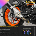 SPARTS Stan KTM DUKE 390 Dedicated · TC4 Titanium Full Motorcycle Bolt Kit
