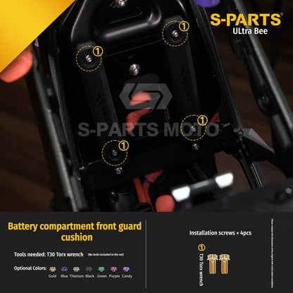 SPARTS Titanium Bolt Kit for Ultra Bee | Full Motorcycle Upgrade Set