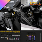 SPARTS TC4 Titanium Bolt Kit Compatible with KTM DUKE 790 – Full Motorcycle Fastener Upgrade