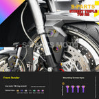 SPARTS Titanium Screw Set for Triumph Street Triple RS –CNC Titanium Upgrade Kit