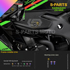 SPARTS TC4 Titanium Bolt Kit for Kawasaki ZX-4RR | Motorcycle Titanium Bolt Upgrade
