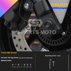 SPARTS Titanium Bolt Set for 2023 XMAX300 | Yamaha Motorcycle Titanium Bolt Upgrade