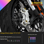 SPARTS TC4 Titanium Bolt Kit Compatible with KTM DUKE 790 – Full Motorcycle Fastener Upgrade