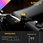 SPARTS Titanium Bolt Kit for Ultra Bee | Full Motorcycle Upgrade Set