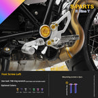 SPARTS BMW RnineT Titanium Alloy Motorcycle Bolt Upgrade Kit