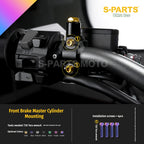 SPARTS Titanium Bolt Kit for Ultra Bee | Full Motorcycle Upgrade Set