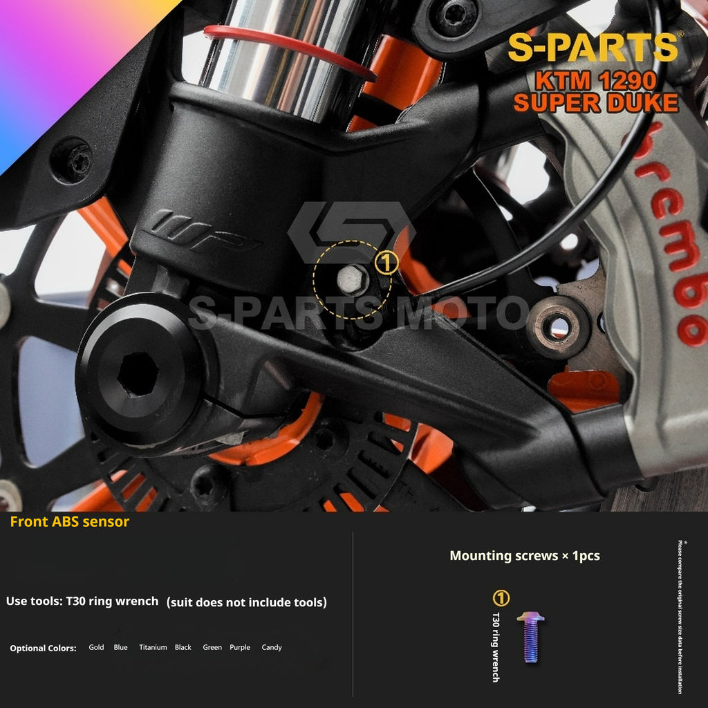SPARTS KTM Super Duke 1290 · Full TC4 Titanium Bolt Kit｜Motorcycle Upgrade Set