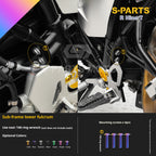 SPARTS BMW RnineT Titanium Alloy Motorcycle Bolt Upgrade Kit