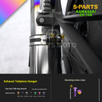 SPARTS Titanium Screw Set for Kawasaki ZX-10R 2023 –  CNC Titanium Upgrade Kit
