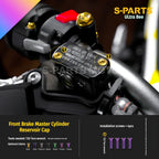 SPARTS Titanium Bolt Kit for Ultra Bee | Full Motorcycle Upgrade Set